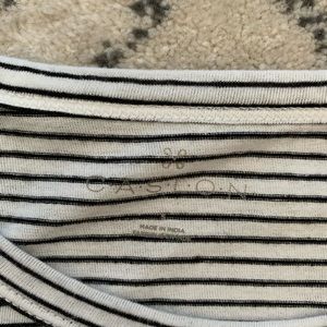 Caslon Tops - Striped Peplum Top Caslon Tops - Striped Peplum Top